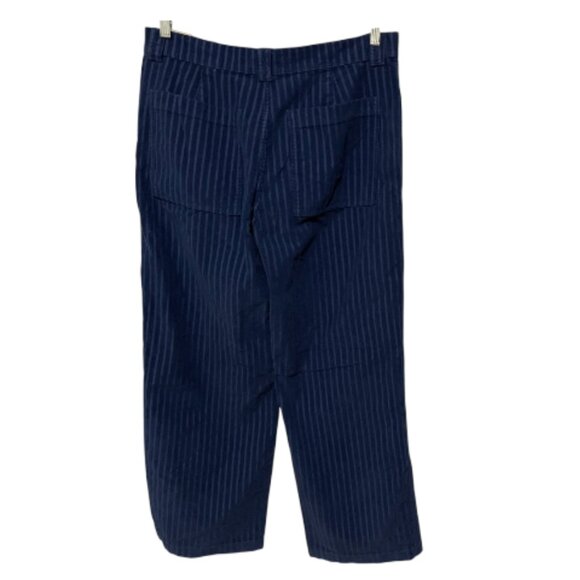 Madewell SZ 31 Emmett Wide Leg Corduroy Pants in Classic Indigo Navy NWT - Picture 5 of 12